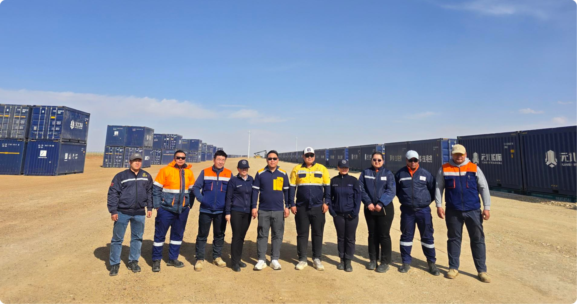 Түмэн айл көүл компанийн Дорноговь аймгийн Мандах суманд хэрэгжүүлж буй “Монголын төмөр зам” ТӨХК-ийн 